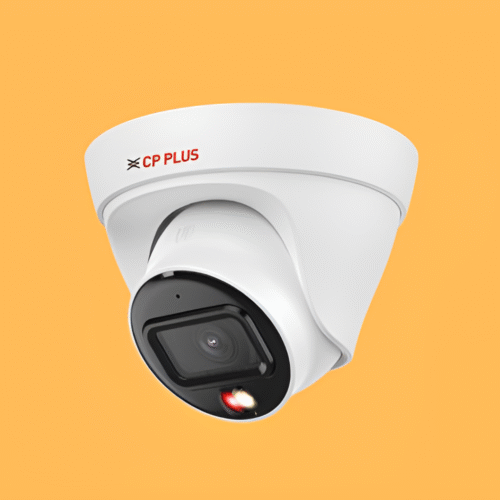 CP PLUS 4MP Dual Light and Two-Way Audio IP Dome Camera