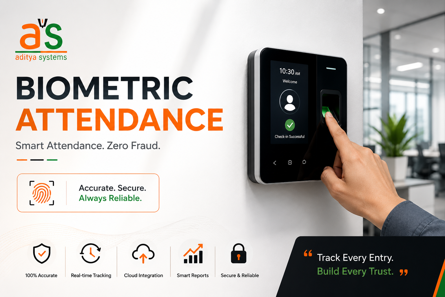 Biometric Attendance Kya Hai? Aditya Systems Explains