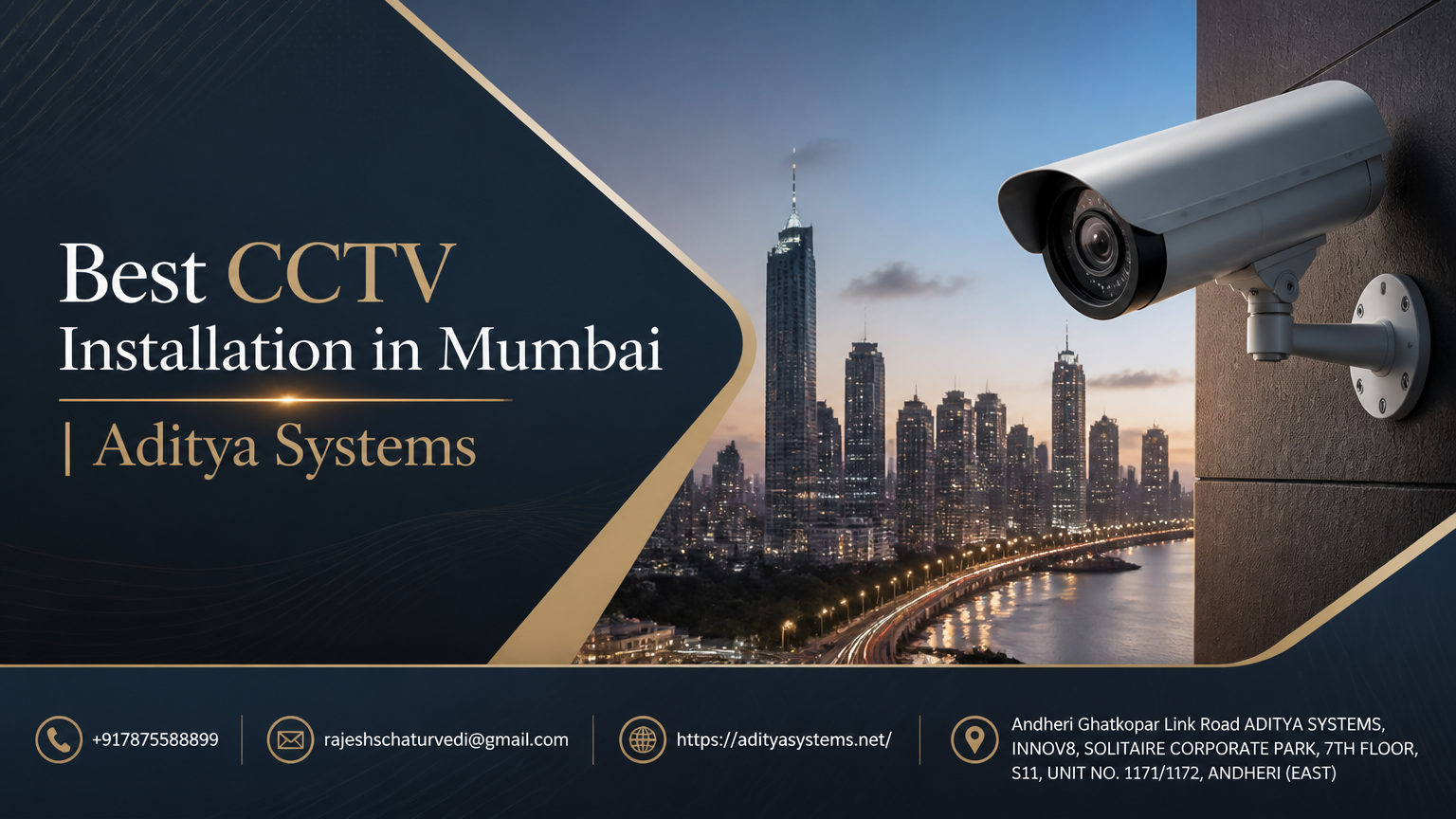 Best CCTV Installation in Mumbai | Aditya Systems
